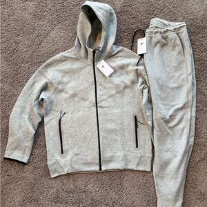 Nike Gray Zip-Up Hoodie